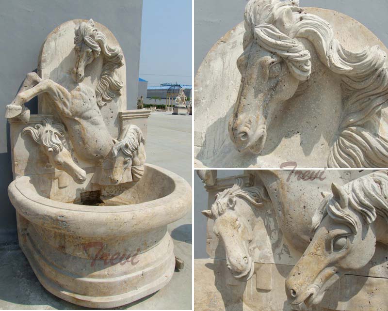 No. TMF14 Wall mounted horse water fountains for indoor home depot